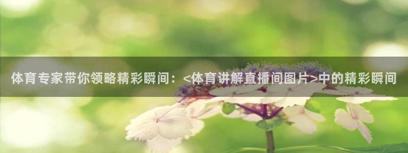 9255tv直播nba在线观看：体育专家带你领略精彩瞬间：<体育讲解直播间图片>中的精彩瞬间