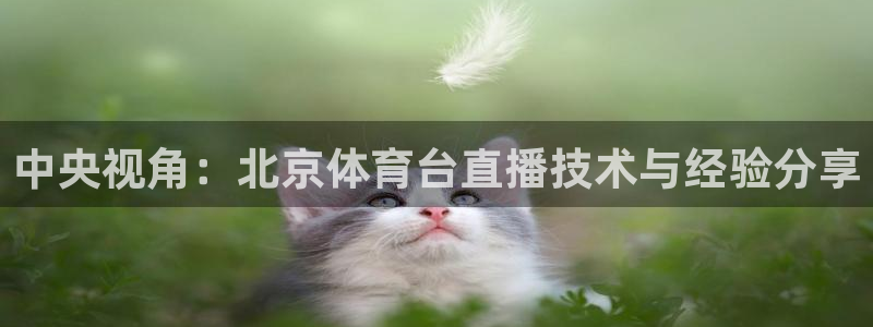 9255tv直播nba在线直播：中央视角：北京体育台直播技术与经验分享